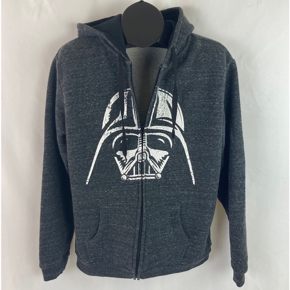 𝅺STARWARS Darth Vader Full Zip Mens Sweatshirt/ Hoodie Size L - Picture 9 of 10